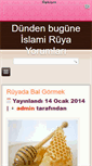 Mobile Screenshot of islamiruyayorumlari.com